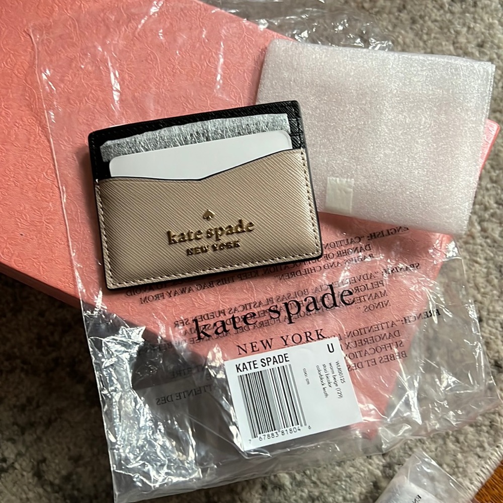 Kate Spade money and card wallet